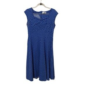 Retro Polka Dot Dress Kentucky Derby Timeless 50s Rockabilliy Swing Sweetheart